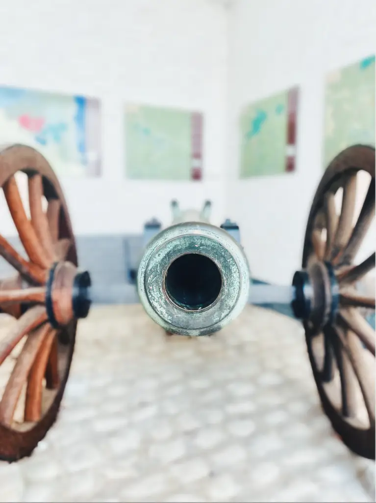 Canon anglais Musée Wellington